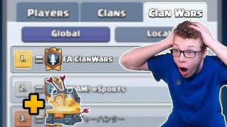 A Világ Legjobb Klánja Ellen Clan Warozunk  Clash Royale Magyarul [upl. by Plume]