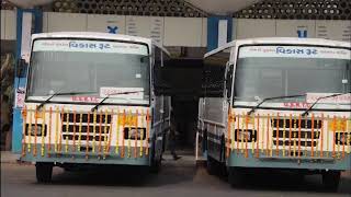 GSRTC launches 25 new buses on Ahmedabad – Gandhinagar ‘Vikas route’ [upl. by Alastair]