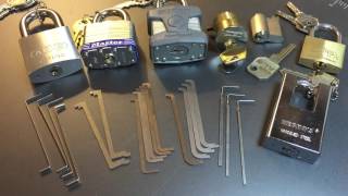 188 My Approach to Lock Picking Tension [upl. by Ahtram]