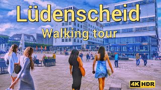 Lüdenscheid Germany Tour in Lüdenscheid NRW 4k 60fps [upl. by Elwina706]