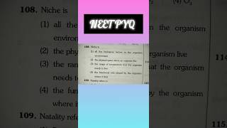 NEET PYQ NOTES FROM NCERT LINES neet biology chemistry pyq neet2025 motivation [upl. by Jac]