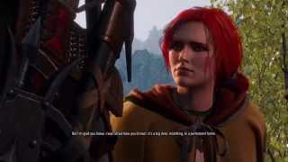 The Witcher 3 Geralt Accepts To Live With Triss In Kovir [upl. by Kopple59]