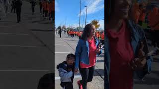 Drum line at the Columbus Ohio early vote center 2024 [upl. by Storfer]