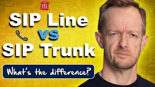 SIP Line vs SIP Trunk  Theres One Key Difference [upl. by Nottus]