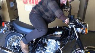 How to Kickstart an SR400 [upl. by Minni]