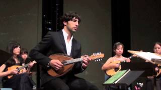 Avi Avital plays Vivaldi Mandolin Concerto in C Major  The 8th Osaka International Mandolin Fes [upl. by Aidekal]