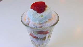 Bettys StrawberryCoconut Trifle Delight [upl. by Ycnalc]