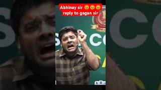 ABHINAY SIR 😡😡😡 EXPOSED GAGAN SIR ssccglresult2024 abhinaysharmamaths ssc viralshorts trending [upl. by Admama]