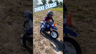 Biggest crash with my Dirtbike shorts dirtbike motocross crash fyp [upl. by Sidwell913]