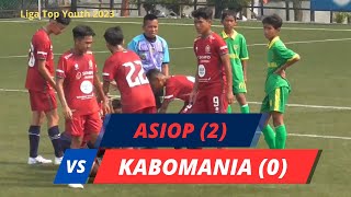 Asiop vs Kabomania 20  Liga Top Youth U13 [upl. by Maurilia990]