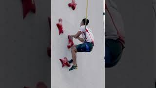 Le record du monde descalade de vitesse de Kiromal Katibin shorts climbing [upl. by Mckay532]