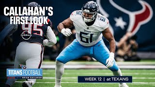 Houston Texans  Callahans First Look presented by Nissan [upl. by Berkeley]