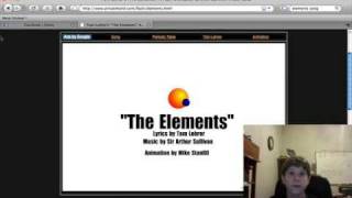 The Elements SongBy Tom Lehrer [upl. by Sil]