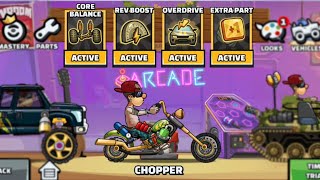 HILL CLIMB RACING 2  NEW MASTERY CHOPPER UNLOCKED [upl. by Hsirahc]