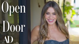 Inside Sofía Vergara’s Stunning Los Angeles Home  Open Door  Architectural Digest [upl. by Aerdnahc515]