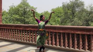 Vasant  Arushi Mudgal  Odissi Dance  Rehearsal [upl. by Ahsirtak]