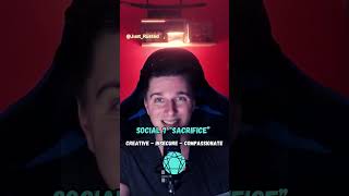 Enneagram 7  Social 7 quotSacrificequot  Explained 1 minute enneagram enneagram7 [upl. by Airegin714]