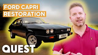 A Ford Capri Restored To Its Former Glory  Salvage Hunters Classic Cars [upl. by Eitisahc875]