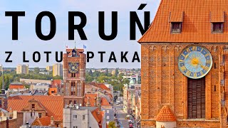 Toruń z lotu ptaka  Toruń z drona 4K  POLAND ON AIR by Maciej Margas amp Aleksandra Łogusz [upl. by Nadda]