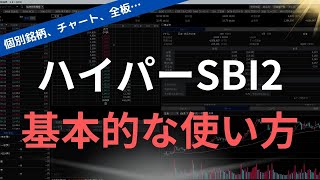 【使い始めた方へ】ハイパーSBI2の基本的な操作方法＆機能紹介 [upl. by Alekram]