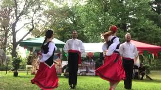 Italian tarantellaitalian folk dance [upl. by Aihsemak625]