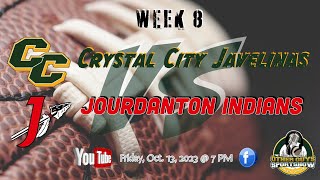 Crystal City Javelinas vs Jourdanton Indians  Live  Texas High School Football  UIL [upl. by Banerjee418]