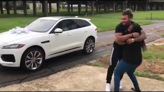 Athletes Surprising FamilyFans With Homes and Cars Compilation [upl. by Debby]