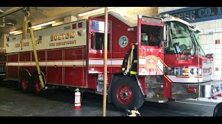 Boston Fire Ride Along with Rescue 1 [upl. by Matthiew257]