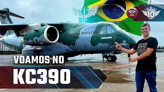 EXCLUSIVO COMO é VOAR no KC390 da FORÇA AÉREA [upl. by Drummond]