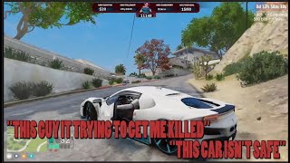 Chatterbox becomes the next victim of Yunos car  GTA V RP NoPixel 40 [upl. by Budd667]