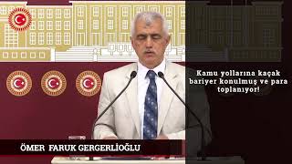 Dursun BORAN kaçak bariyerleri TBMM ne götürdü [upl. by Nylirret]