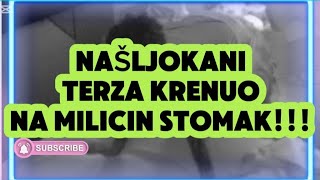 PIJANI TERZA KRENUO NA STOMAK TRUDNE MILICE [upl. by Airamak]