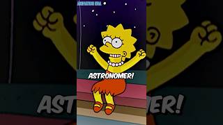 What Happens When Lisa Wants To Become An Astronomer thesimpsons [upl. by Tolmach203]