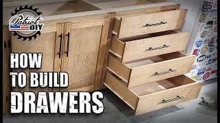 How To Build Drawers  Easy DIY Drawer Boxes [upl. by Tabbie900]