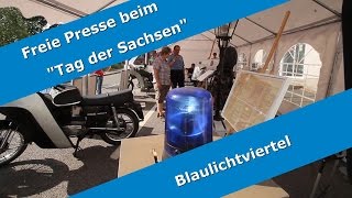 Tag der Sachsen 2016 in LimbachOberfrohna Blaulichtviertel [upl. by Rednasela181]