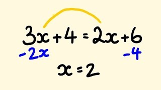 Algebra Shortcut Trick  how to solve equations instantly 2 [upl. by Nedah]