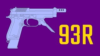 Beretta 93R  Comparison in 10 Different Games [upl. by Isnam877]