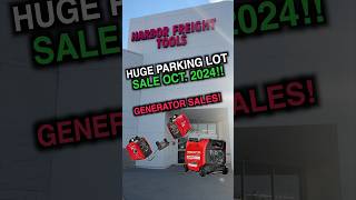 Harbor Freight  HUGE GENERATOR SALES [upl. by Salvay]