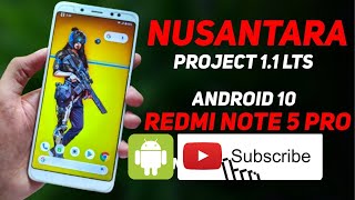 Install dan Review Custom Rom NUSANTARA PROJECT 11 LTS OFFICIAL REDMI NOTE 5 [upl. by Clyde]