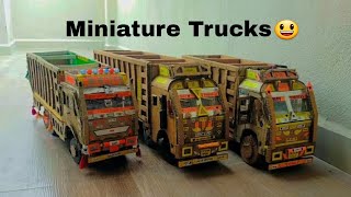 How To Make Rc Truck  New Tata 4225 Bs6 Truck Model From Cardboard and Handmade Truck Scale Model [upl. by Lasley]