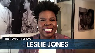 Leslie Jones Tells the Story of How She First Met Eddie Murphy  The Tonight Show [upl. by Telrats968]