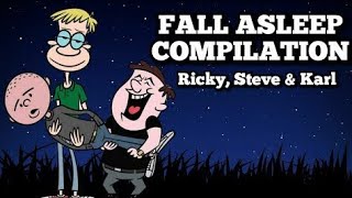 Fall asleep  Karl Pilkington Ricky Gervais amp Stephen Merchant Compilation [upl. by Aynod]