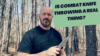 Is Combat Knife Throwing a Real Thing [upl. by Noreht]