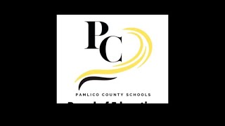 Pamlico County Board of Education Meeting July 30 2024 [upl. by Dnomal]