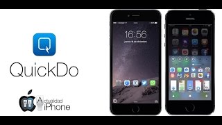 QuickDo gestión de multitarea y más gestos para iOS 8 [upl. by Yerkovich]