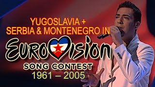 Yugoslavia  Serbia amp Montenegro in Eurovision Song Contest 19612005 [upl. by Ellac]