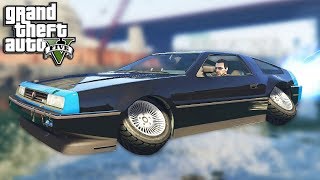 GTA5 Online Smesni Momenti Doomsday Heists  LETECI DELOREAN [upl. by Brent47]