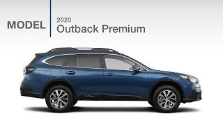 2020 Subaru Outback Premium  Model Review [upl. by Ateekal]