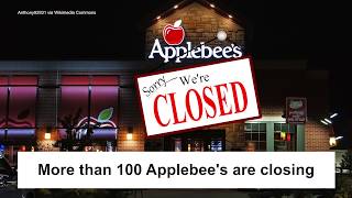 More than 100 Applebees are closing [upl. by Rhoades554]