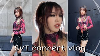 ENGKOR Seventeen soundcheck concert vlog  LOTS of concert clips VIP seat concert tips [upl. by Bernt]